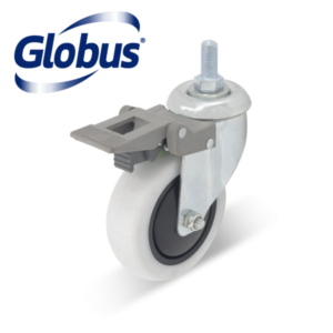 ลูกล้อขาเกลียวเบรค globus, ลูกล้อ,ลูกล้อรถเข็น